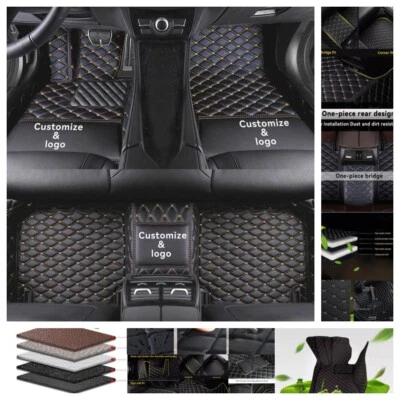 Fit For Peugeot 2004-2014 Car Floor Mats Waterproof Custom Liners Carpets Liners - Image 1 of 4