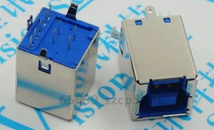 5PCS USB 3.0 Type B Female 9Pin DIP printer port B-shaped Vertical Socket  - Picture 1 of 1