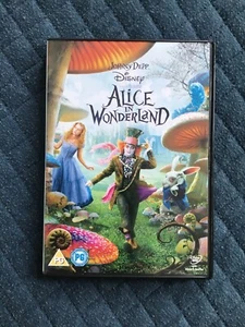 Disney Alice In Wonderland (DVD, 2010) Johnny Depp - Picture 1 of 3