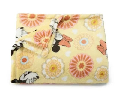 Tiro de peluche estampado supersuave de gran tamaño de Disney de The Big One MINNIE FLORAL Foto 1 de 2