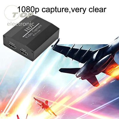 HD HDMI Mini Video Capture Card HDMI To USB 2.0 Video Capture Board Game Record - Image 1 of 4