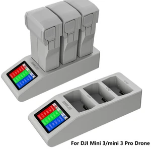 3IN1 Akku Ladegerät Ladehub 3 Wege für DJI Mini 3 / Mini 3 Pro / Mini 5 Pro - Bild 1 von 18