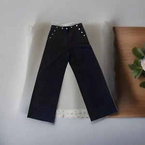 ST. JOHN Fashion Fit Caviar Black Dress Pants Women’s Size 12 K81XW12 NWT $995 - Picture 1 of 12