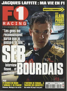 F1 RACING Nr. 113 07/2008 SEBASTIEN BOURSAIS ALAIN PROST JACQUES LAFFITE - Bild 1 von 1
