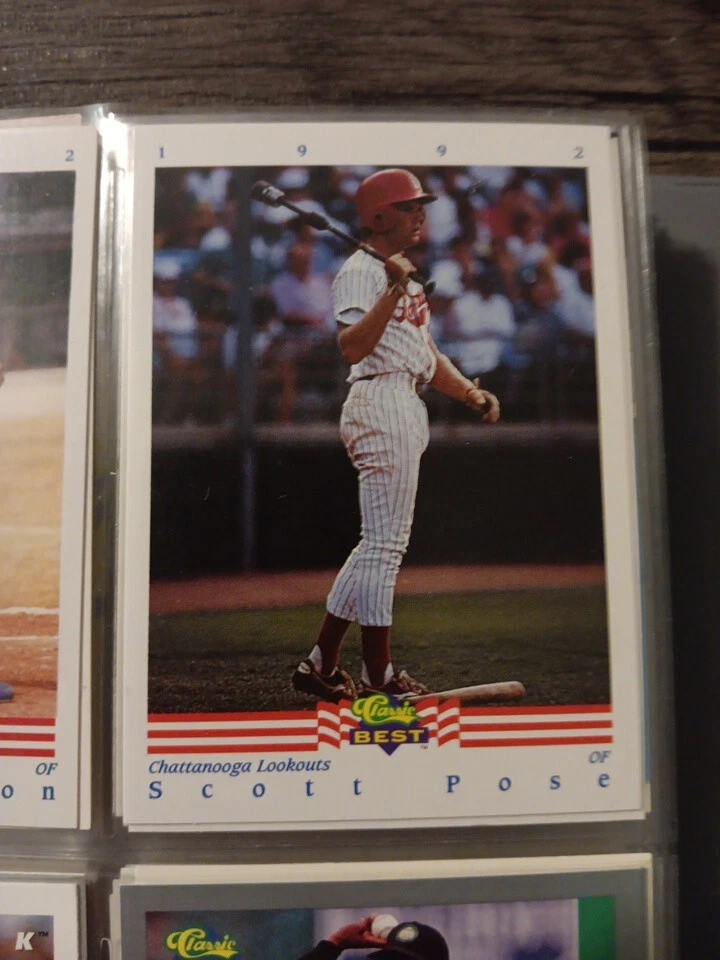 1992 Classic Best #442 Scott Pose Chattanooga Lookouts Baseball Card - Image 1 of 1