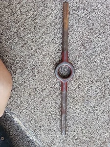 Vintage O.K. Tools No. 753 Round Die Tap Wrench Handle USA - Picture 1 of 3