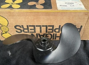 Michigan Wheel 152001 AJC-63 Sears Elgin Eska Aero Outboard Boat Propeller 6" - Bild 1 von 3