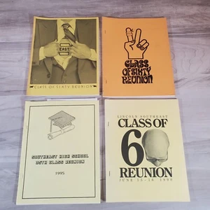 Lincoln Nebraska Southeast High School Reunion Yearbooks Class Of 60 4 Book Lot - Picture 1 of 9