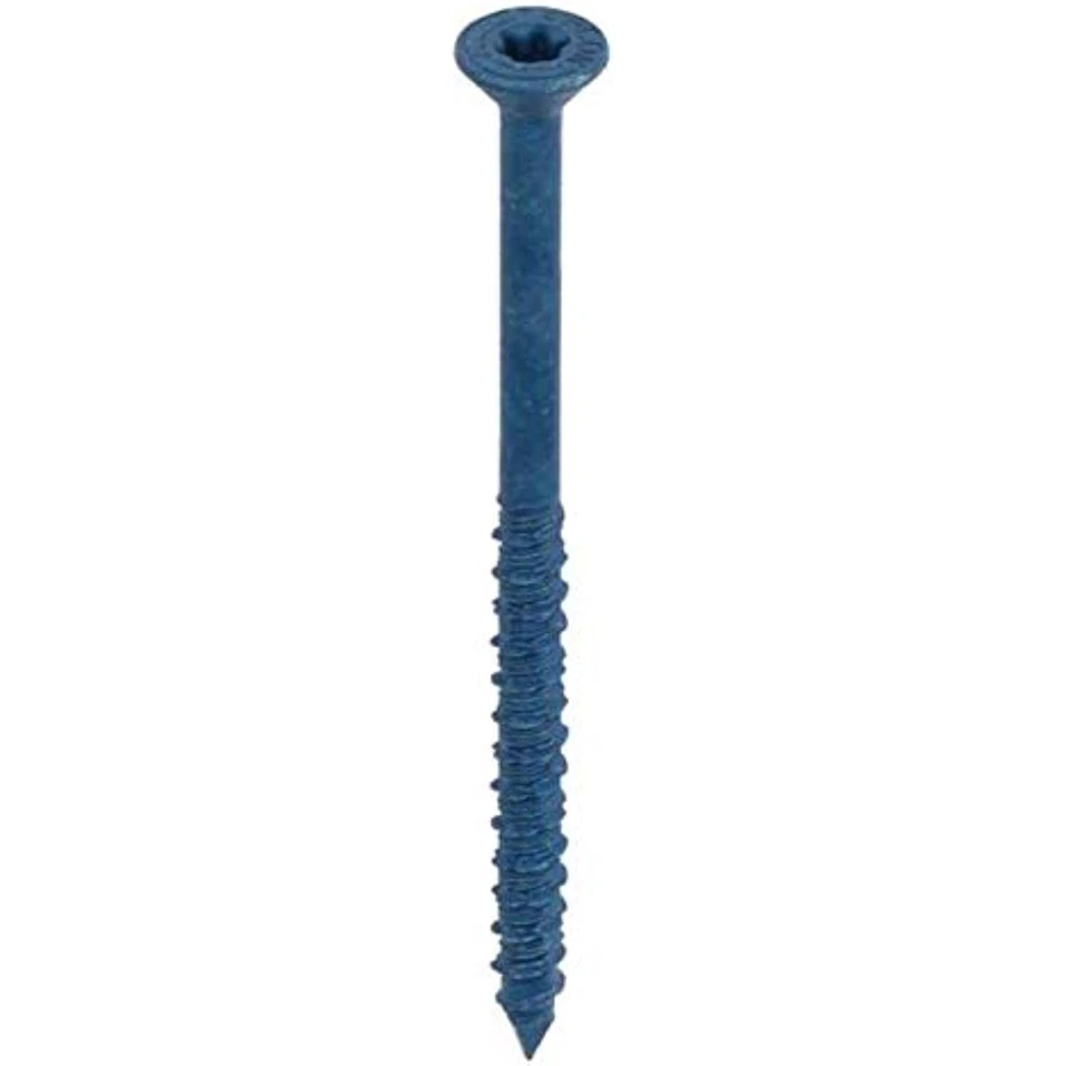 Tapcon 28395 1/4x3-3/4 Blue Star Drive Bugle Head Concrete Anchors 75/box
