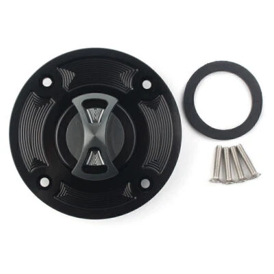 Cubierta de tapa del tanque de combustible de gasolina para Suzuki TL1000S GS500 GSXR600 GSXR750 GSXR1000 GRIS Foto 1 de 4