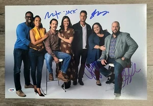 "This Is Us" Cast (4) signiertes 11x17 Foto, (PSA) zertifiziert LOA" - Bild 1 von 8