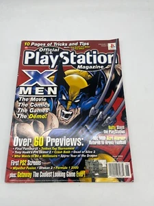 June 2000 Official U.S. PlayStation Magazine Vol.3 Issue 9 X-Men Gaming - Picture 1 of 12