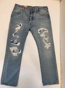 New Levi's 501 Straight Leg Button Fly 005012216 W36 L32 - Picture 1 of 8