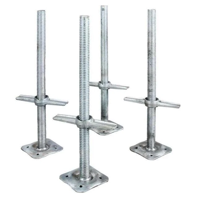 Metaltech I-IBSJP12H4 Scaffolding Adjustable Leveling Jacks - Pack of 4 (M-MBSJP24HK4)