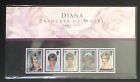 GB Pres Pack 1997 Diana Princess of Wales + Insert - Fine MNH condition