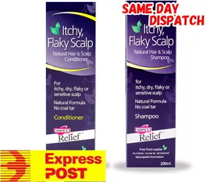 Hope's Relief Shampoo & Hair Conditioner 200ml Itchy Flaky Scalp Hopes Relief - Picture 1 of 1