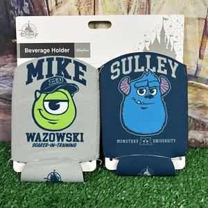 Disney Parks Pixar Monster's University Mike & Sulley Getränkehalter Koozie H6 - Bild 1 von 5