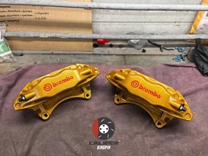 04-17 SUBARU IMPREZA WRX STI SEDAN LH RH FRONT BRAKE CALIPERS Powder Coated - Picture 1 of 3