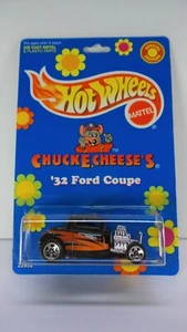 Hot Wheels Chuck E. Cheese's '32 Ford Coupe Hot Rod Black  - Picture 1 of 6