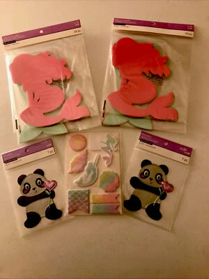 Lote recuerdos de primavera formas troqueladas/pegatinas brillantes estampillas Clr, bloc de notas, nuevo Foto 1 de 4