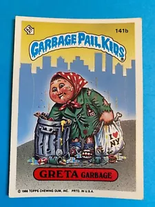 1986 Müll Eimer Kinder #141b Greta Müll KOSTENLOSER VERSAND - Bild 1 von 3