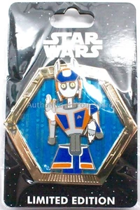 NEW 2017 Disney Imagineering WDI Star Wars Tours Droids Aly San San Pin LE 300 - Picture 1 of 3