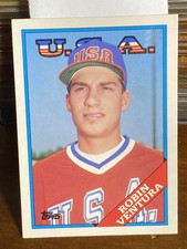 1988 TOPPS TRADED # 124T ROBIN VENTURA , ROOKIE 