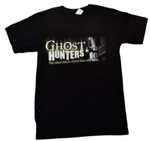 Ghost Hunters Mens The Other Side Is Closer Than You Think Black Shirt New S - Picture 1 of 5