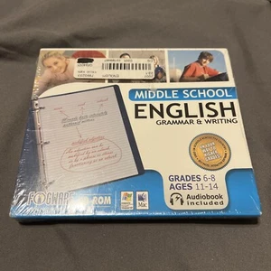 Middle School English: Grammar & Writing (Single User) for Windows/Mac - Photo 1/2