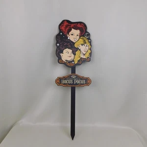 Hocus Pocus Sanderson Schwestern 30" Holz Halloween Hof Pfahl #C450 - Bild 1 von 4