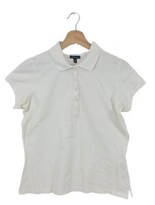 GANT Polo Donna Camicia Taglia IT 42 bianco sporco stile casual - Foto 1 di 5