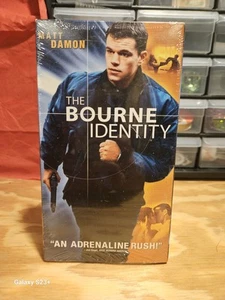 The Bourne Identity Sealed VHS Tape, Universal, Matt Damon - Picture 1 of 7