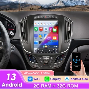 Radio de coche 9,7"" Android 14 para Buick Regal Opel Insignia 2014-18 BT GPS Carplay - Imagen 1 de 20