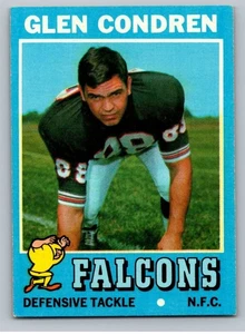 1971 Topps Football Set-Break #122 Glen Condren Falcons  *WSC* - Picture 1 of 2