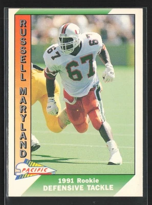 1991 Pacific #536a Russell Maryland - Image 1 of 2