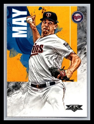 2019 Topps Fire #145 Trevor May Flame - Image 1 of 2