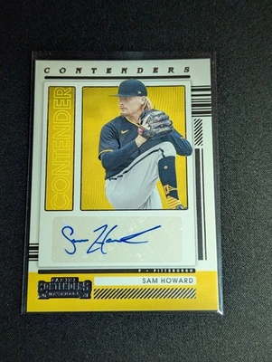 2021 Panini Contenders #CA-SH Sam Howard Contenders Autographs - Image 1 of 2