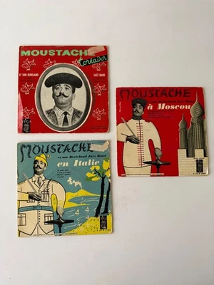 Moustache Dixieland Jazz Band Moscou Toreador En Italie 7" 45 Vinyl Lot EX Clean - Image 1 of 4