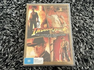 Indiana Jones: The Complete Adventure Collection 1-4 DVD Region 4 PAL - Picture 1 of 4