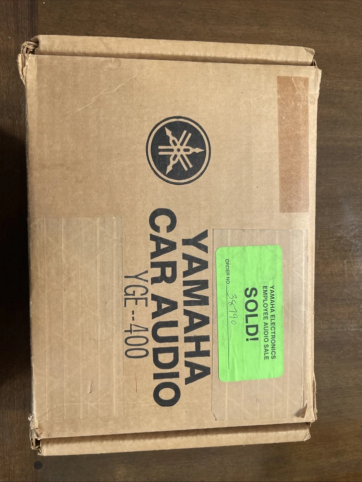 Yamaha YGE-400 Ecualizador Gráfico Subwoofer Fader De Colección Raro Foto 1 de 4