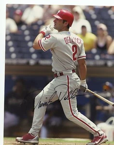 DAVID DELLUCCI PHILADELPHIA PHILLIES SIGNED 8X10 - Picture 1 of 1