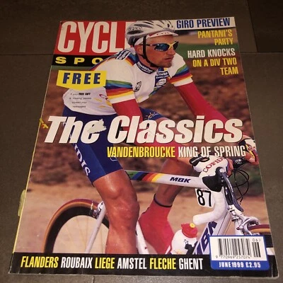 CYCLE SPORT Cycling Vintage Bike Magazine - June 1999 - Image 1 of 4