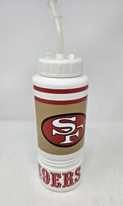 Vintage NFL San Francisco 49ers Water Bottle Complete Set Made In USA - Picture 1 of 2