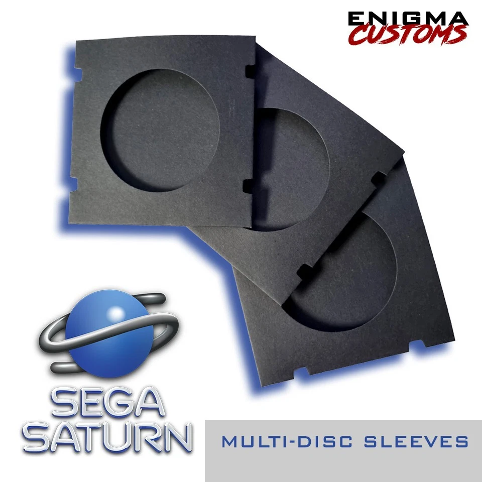 Sega Saturn Replacement Multi-Disc sleeves - Image 1 of 1