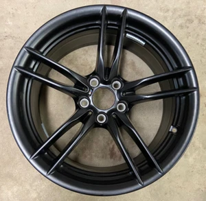 1 Refurbished BMW M2, M3, M4 Wheel/Rim 19X9 REAR Satin Black 2015-2020 #86093 - Picture 1 of 5