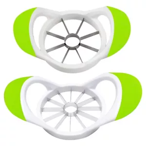 Apple Slicer Corer Cutter 8 & 12 Wedges Slice Blades Stainless Steel Ultra Sharp - Picture 1 of 6