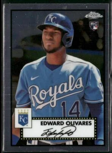 2021 Topps Chrome Platinum Anniversary #85 Edward Olivares - Picture 1 of 2