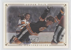 2008-09 Upper Deck Masterpieces Bobby Orr #34 HOF