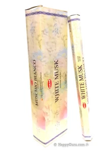 "White Musk" "SALE" (2 Cartons) 12x Packets Jumbo Incense Sticks Tall Garden - Picture 1 of 3
