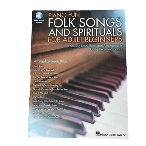 Piano Fun Folk Songs and Spirituals for Adult Beginners Sheet Music Hal Leonard - Picture 1 of 6